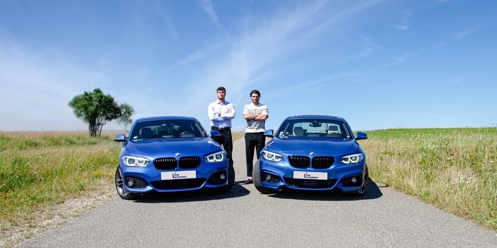 Alexandre et Antoine, fondateurs de Vivre l'Automobile